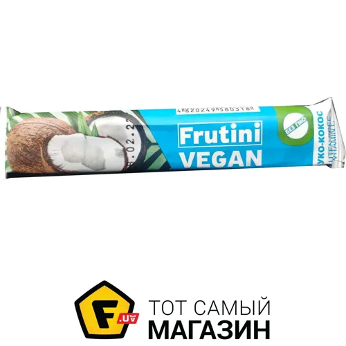 Цукерки Frutini Пастила Цукерка яблуко-кокос 20г