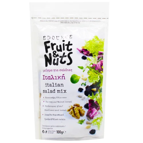 Суміш Sdoukos Fruit and Nuts Італійська горіхова для салатів 100г