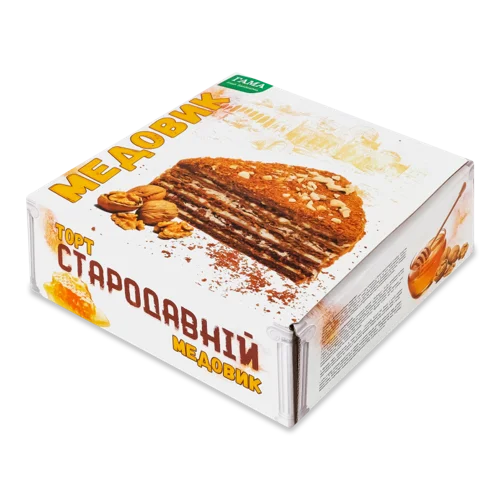 Торт Медовик Стародавній, Гама Fresh Sandwiches, к/у, 1.07 кг
