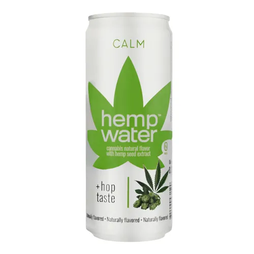 Напій базалкогольний слабогазований зі смаком канабісу та хмелю Hemp Water Joy з/б 0.33л