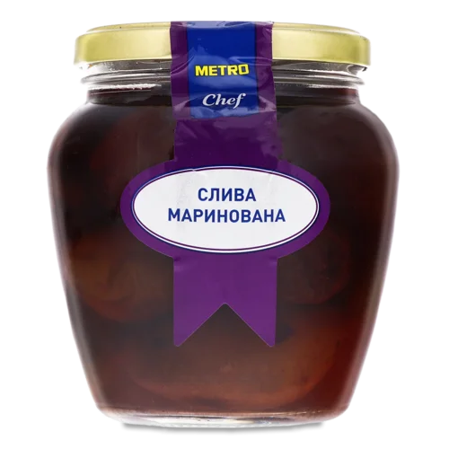 Слива Маринована Metro Chef, С/Б, 580 Г