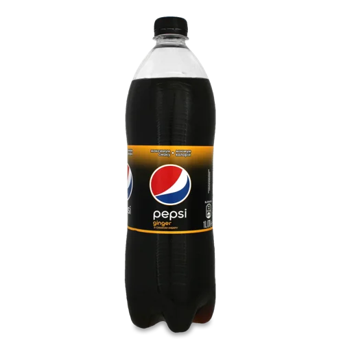 Безалкогольний Напій Сильногазований Ginger Pepsi, п/пл 1л