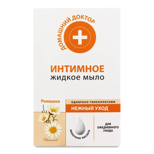 Рідке Мило Для Інтимної Гігієни Ніжний Догляд Домашній Доктор, 200мл