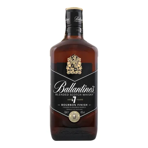 Віскі 0.7л 40% шотландське купажоване 7 years Bourbon Finish Ballantine's пл