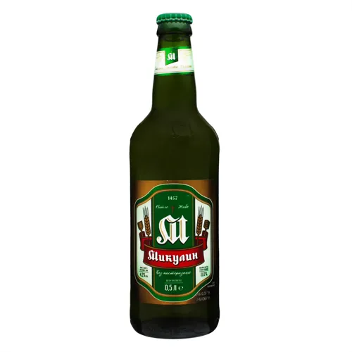 Пиво 0.5л 4.2% світле непастеризоване Микулин Микулинецьке