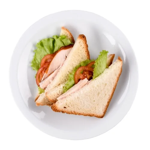 Бутерброд з копченою куркою 185г