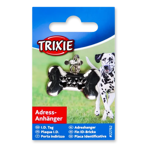 Медальйон-адресник, №22762, Trixie, натуральна оболонка, в/ґ, 1 шт