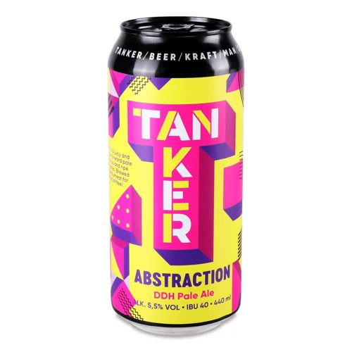 Пиво Tanker Abstract DDH Pale Ale світле нефільтроване з/б 0,44л
