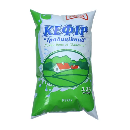Кефір 3.2% Традиційний Злагода м/у 910г