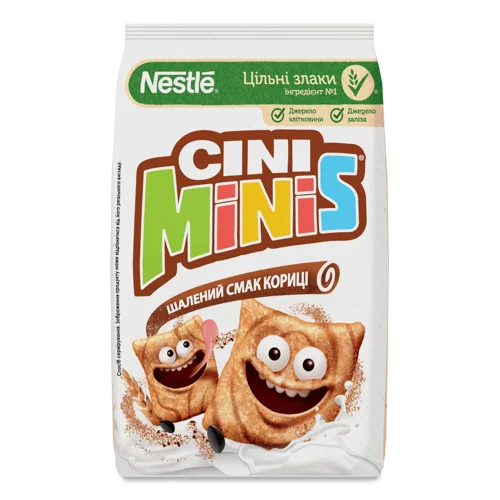 Сніданок сухий Nestle Cini Minis вітаміни та мінерали 210г