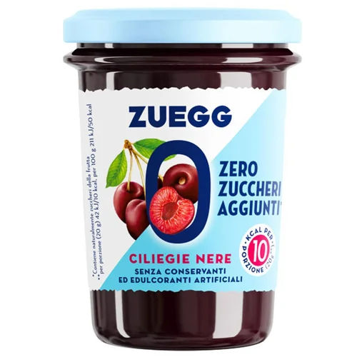 Джем Zuegg чорна вишня без цукру 220г