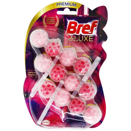Блок для унітазу Bref Deluxe Витончена магнолія 50г*3шт
