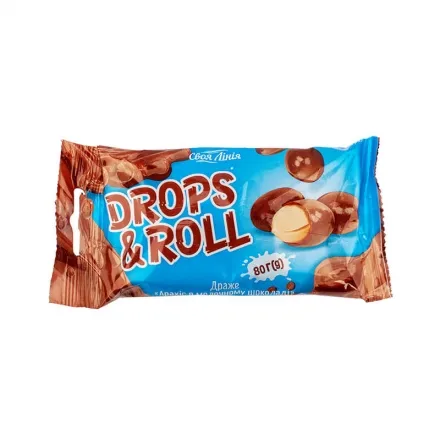 Драже Арахіс в молочному шоколаді 80г Своя Лінія