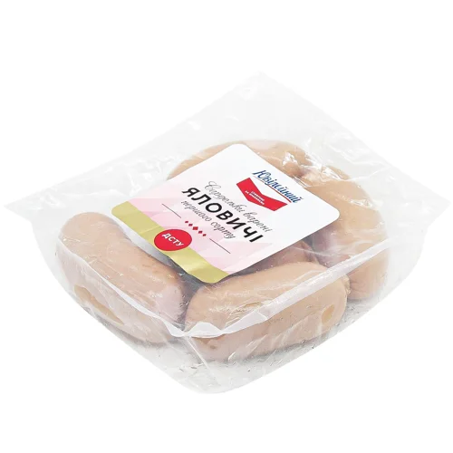 Сардельки Ювілейний Яловичі варені перший сорт