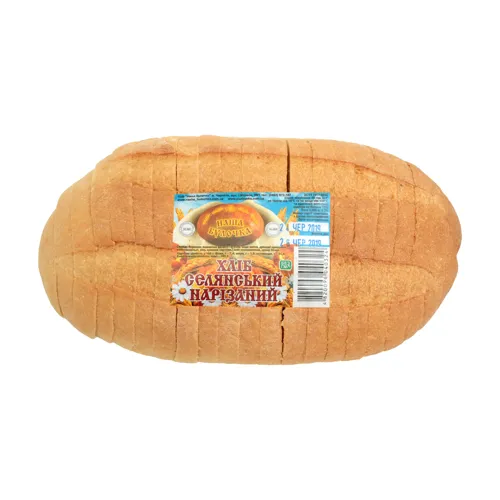 Хліб нарізний Селянський Наша Булочка м/у 0.6кг