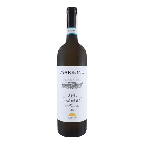 Вино Marrone Langhe Chardonnay DOC Memundis біле сухе