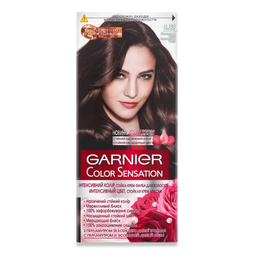 Крем-фарба Для Волосся Color Sensation №4.03 Garnier, Вищий Ґатунок, 1 шт