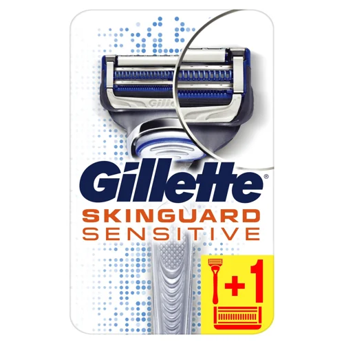 Станок для гоління Gillette SkinGuard Sensitive чоловічий з 2 змінними картриджами