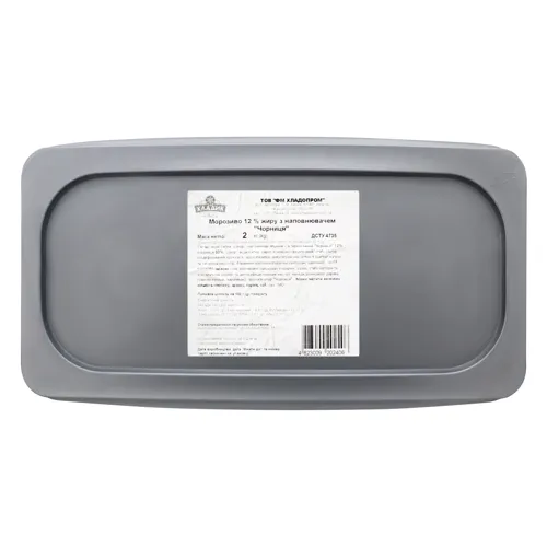 Морозиво 12% з наповнювачем Чорниця Хладик кг