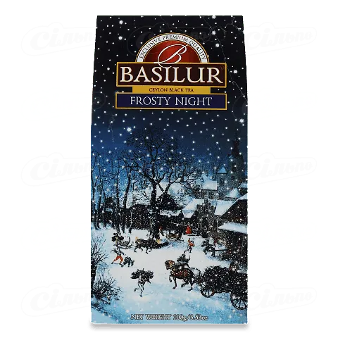 Чай чорний «Basilur Frosty Night», 100г
