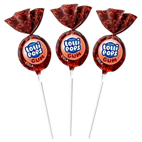 Карамель Roshen Lollipops GUM Cola