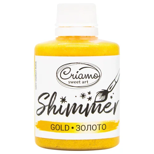 Барвник харчовий Criamo Shiminer золото 30г