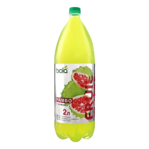 Напій безалкогольний сильногазований Чамбо Fruit Water Biola 2л