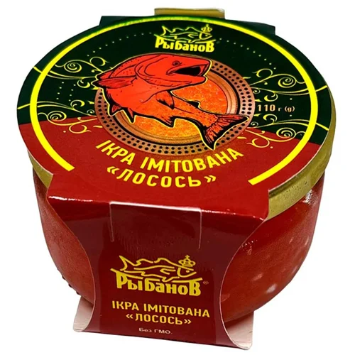 Ікра імітована Рибанов Лососева 110г