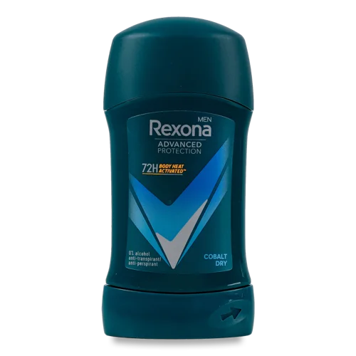 Антиперспірант-олівець Cobalt Dry 72H Advanced Protection Men Rexona, 50мл
