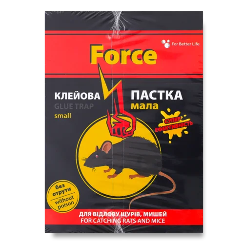 Пастка Для Гризунів Клейова Force 1шт, В/ґ