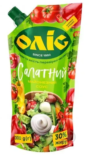 Майонез Салатний 30% ТМ Оліс