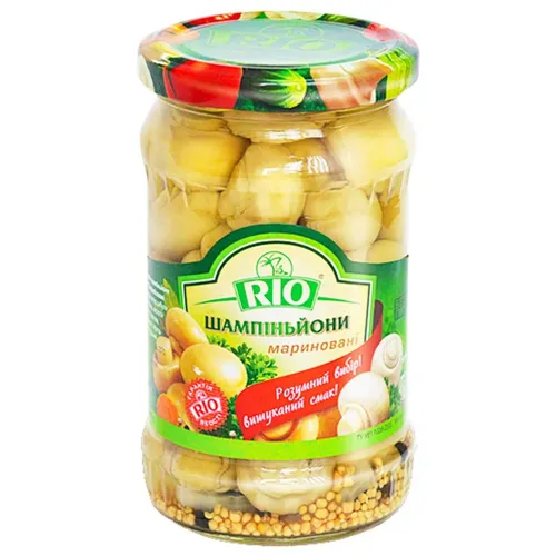 Шампіньйони Rio мариновані 314мл