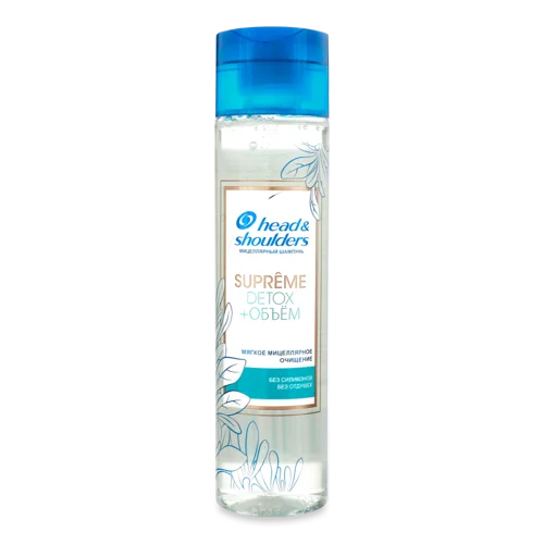 Шампунь Міцелярний Supreme Detox Head & Shoulders, 250мл