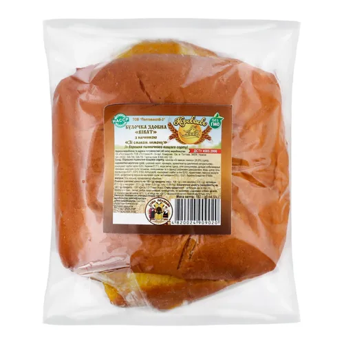 Булочка здобна зі смаком лимону Віват Короваєво м/у 150г