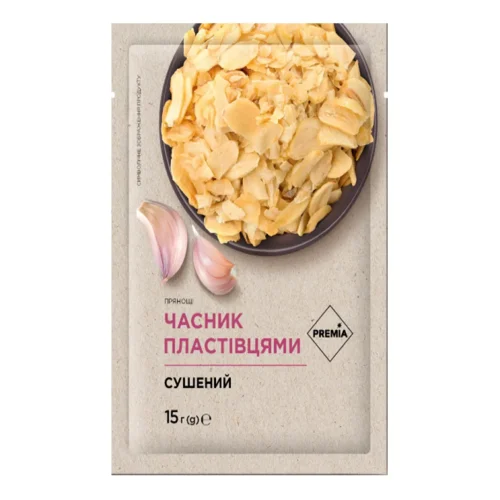 Часник PREMIA сушений пластівцями