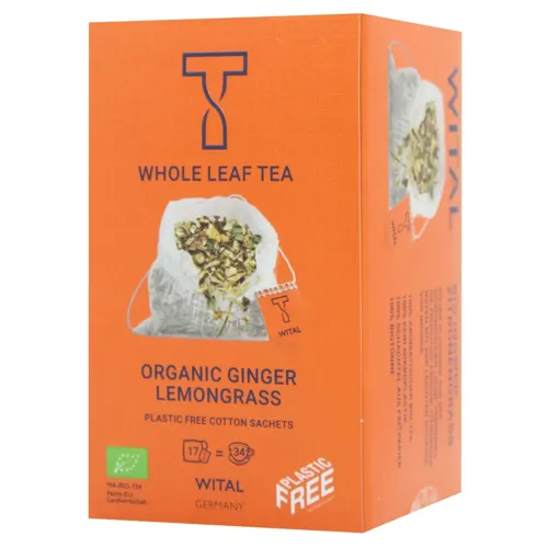 Чай Wital Лемонграсс з імбиром органічний 17шт х 2,5г