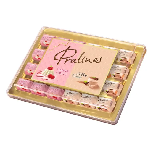 Цукерки Vobro Present Малинова паннакотта та Кава з вершками 290г