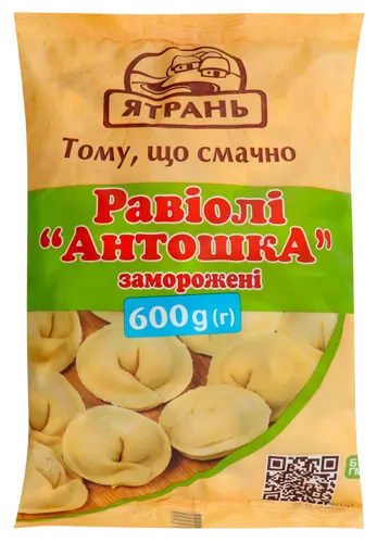 ЯТРАНЬ РАВІОЛІ АНТОШКА 600Г