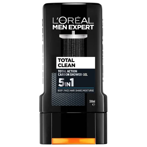 Гель для душу L'Oréal Paris Men Expert Total Clean 5в1 300мл