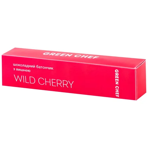 Батончик ягідний Wild Cherry GREEN CHEF 45 г