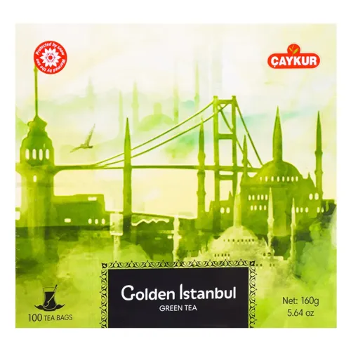 Чай зелений Caykur Golden Istanbul 1,6г*100шт