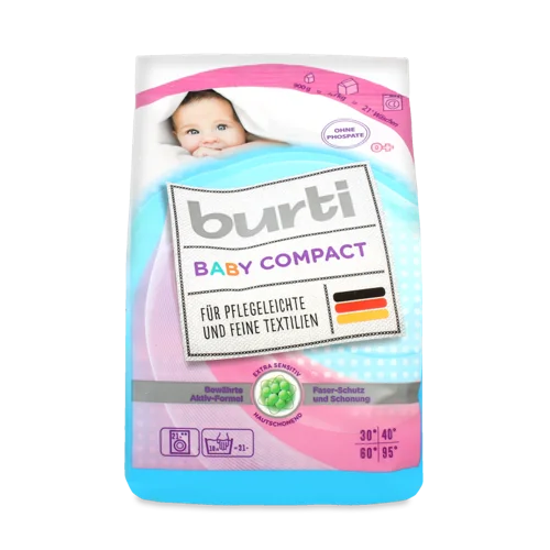 Дитячий Пральний Порошок Burti, В/ґ, 0,9кг