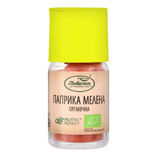 Паприка мелена органічна Любисток
