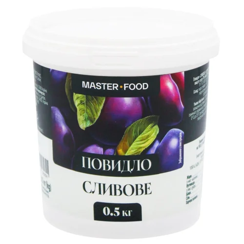 Повидло Сливове вищого гатунку Master-Food 500г