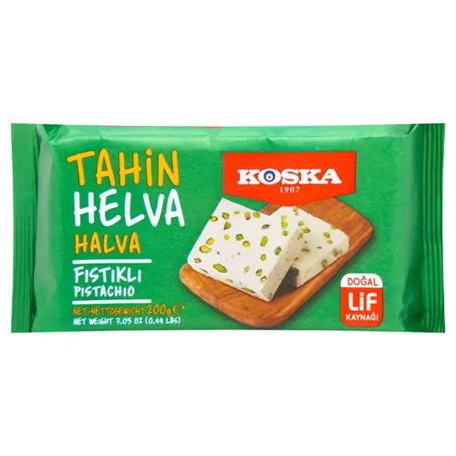 Халва Koska з фісташками 200г