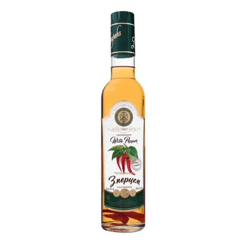 Горілка ЖЛГЗ Українська з перцем 40% 0,5л