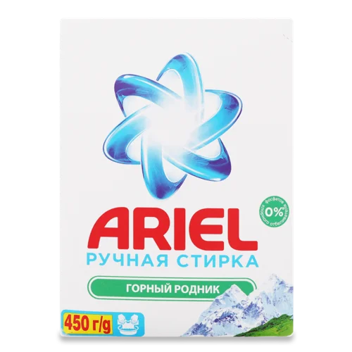 Пральний Порошок Гірське Джерело Ariel, в/ґ, 450г