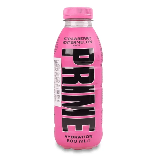 Напій Prime Strawberry Watermelon б/алког негазований 0,5л