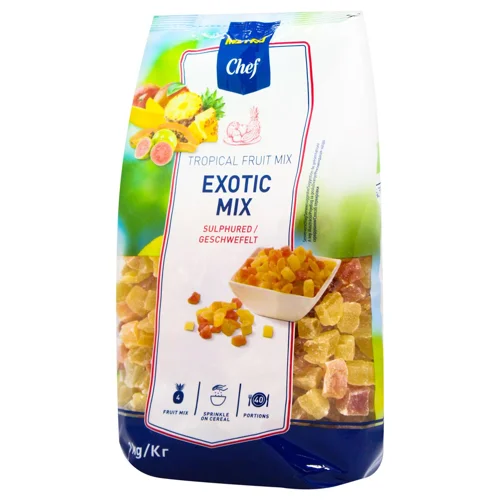 Суміш тропічних фруктів Metro Chef сушені 1кг