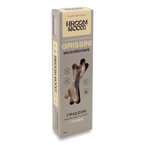 Гріссіні З Насіння Льону Та Овочів, В/ґ, К/у 150г